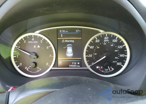 2019 Nissan Sentra Sv z USA, uszkodzony, nr VIN 3N1AB7AP5KL607832